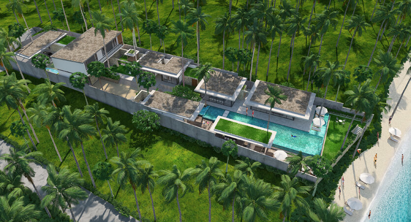 Fractal Arch - Thailand architect - Tides, Villa Searenity