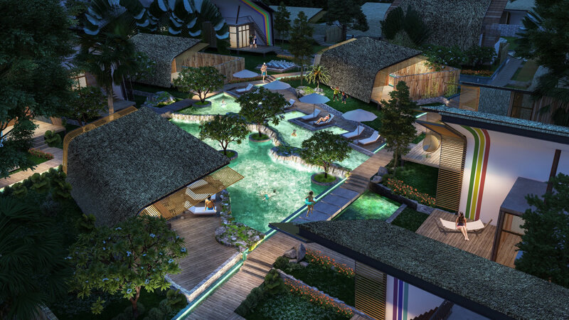 Fractal Arch - Thailand resort architect - O’SOLEIL RESORT